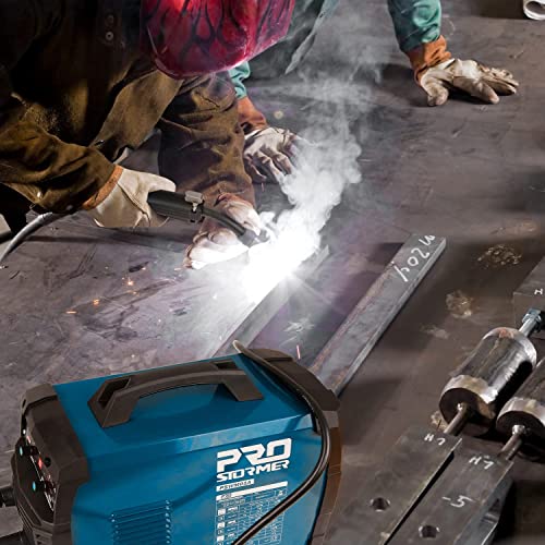 Prostormer Máquina de solda, MIG/TIG/MMA Soldador multifuncional 3 em 1 com display digital, suporte