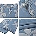Women's Flower Print Y2K Fashion Wide Leg High Waist Denim Pants Boyfriend Jeans Loose Fit Vintage Jeans for Teen Girls