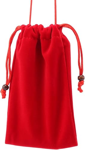 Hanging Neck Microfiber Pouch - Cell Phone Soft Storage Bag Microfiber Glasses Sleeve Pouch Sunglasses Bag