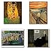 Wish Pub - 12 Most Famous Paintings in The World, Set of Unframed Fine Art Prints, 8x10 inch