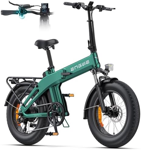 ENGWE Bicicletta Elettrica Pieghevole, Batteria Da 48 V 13,5Ah Co...