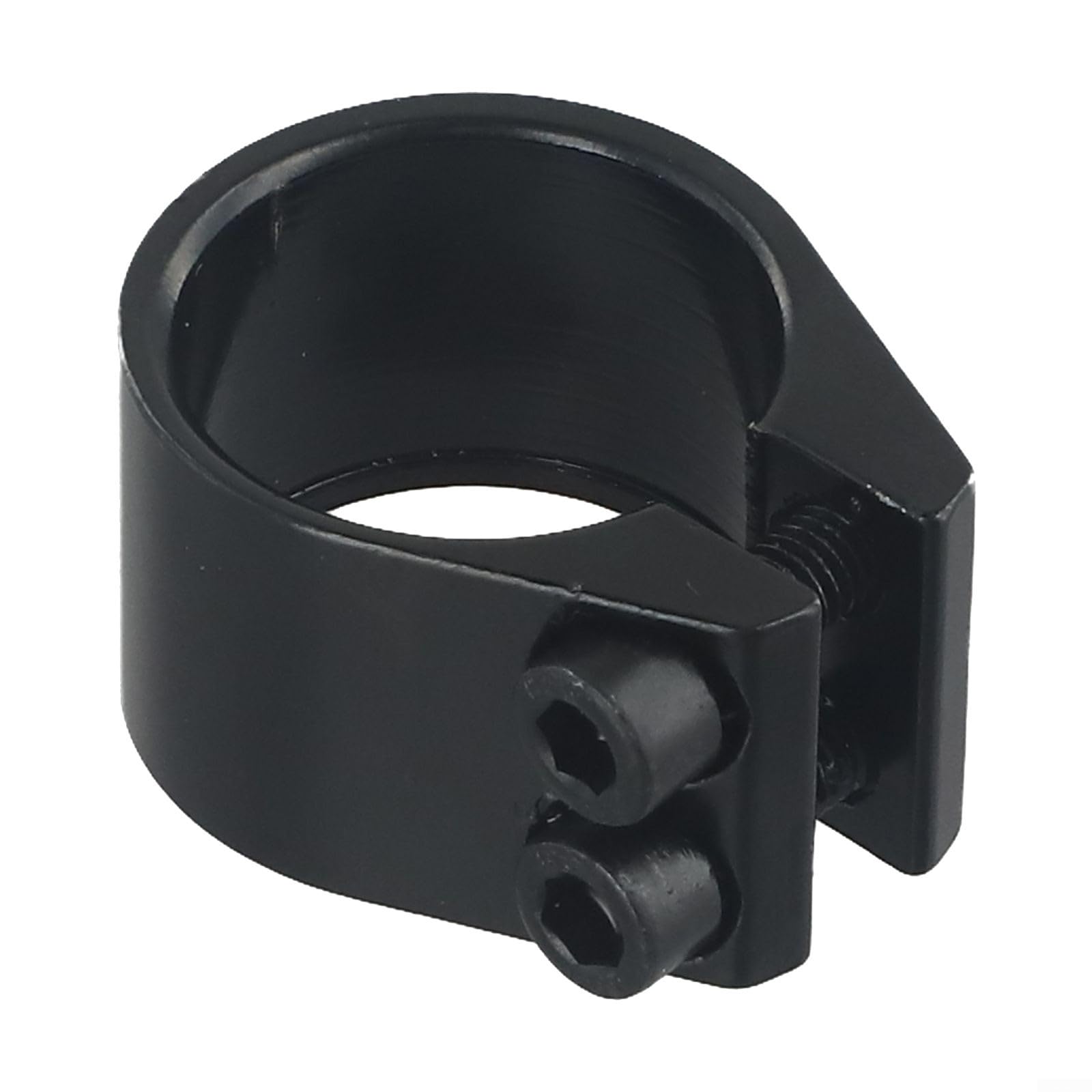 Premium Double Layer SeatPost Clamp, 31 8mm Bike Seat Clamp for Scooters (Black)