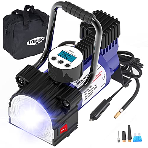 TOPDC 12V DC Digital Air Compressor Tire Inflator