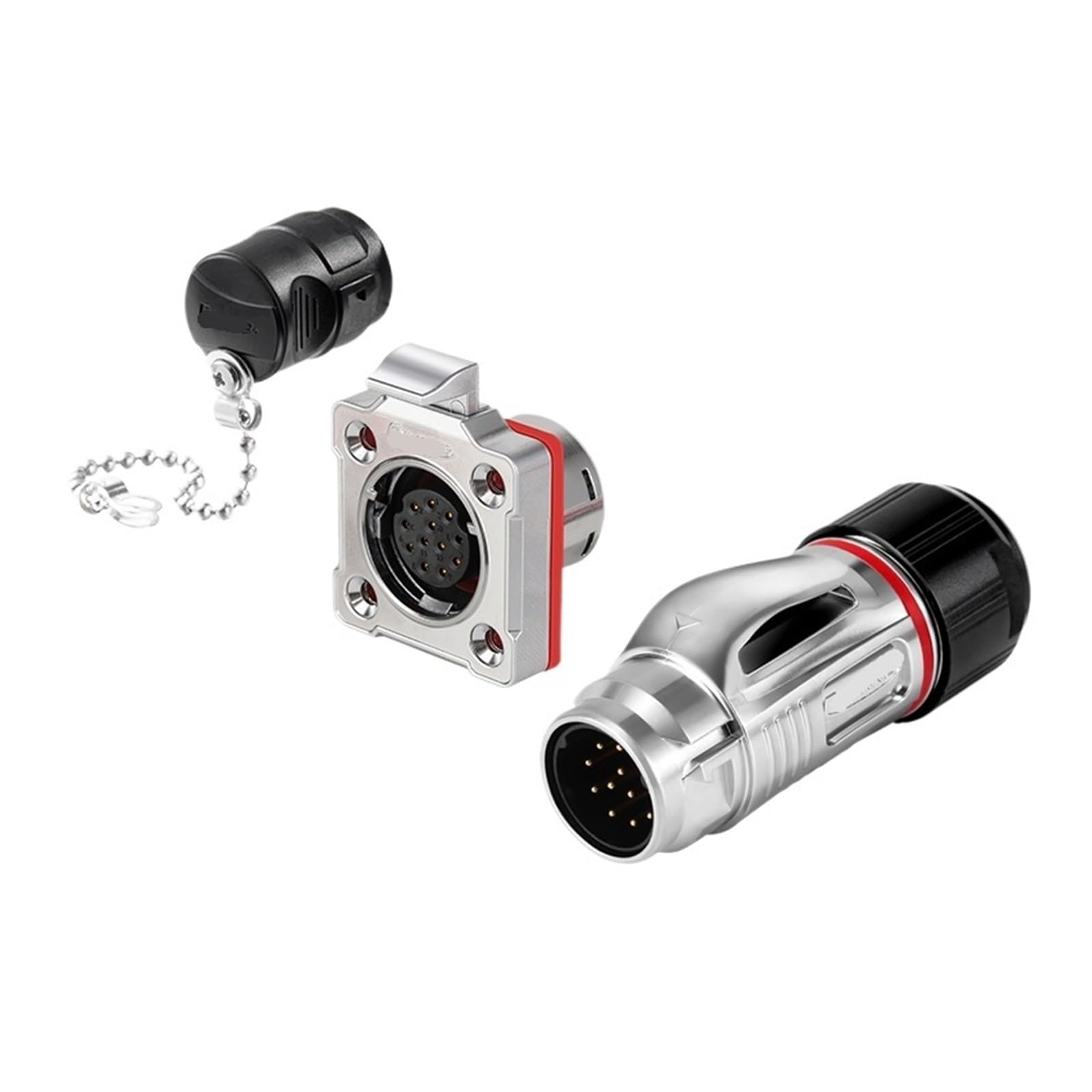Conector BD-20 de 12 núcleos detiene interferencia señal