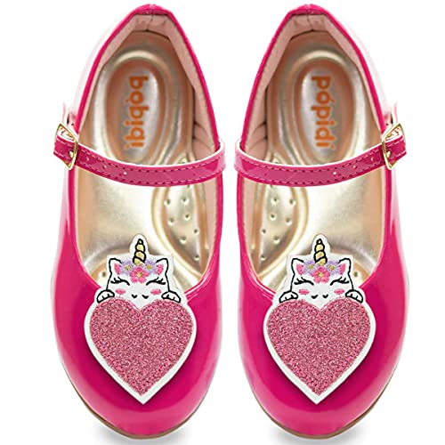 Sapatilha Infantil Feminina Unicórnio 02.208J (Rosa Pink, 28)