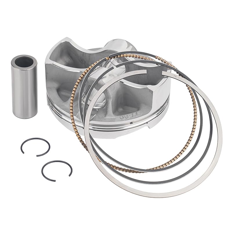 Kit segments piston 78 mm pour réparer la perte de compression - 2