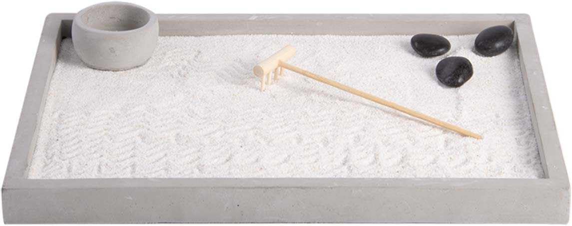 Esschert Design TT230 Figurine de Jardin Zen rectangulaire 30,​2 cm de Long