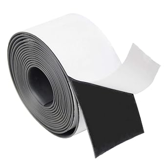 DOBTIM Adhesive Neoprene Solid Rubber Strips 1/16 X 2 X 10