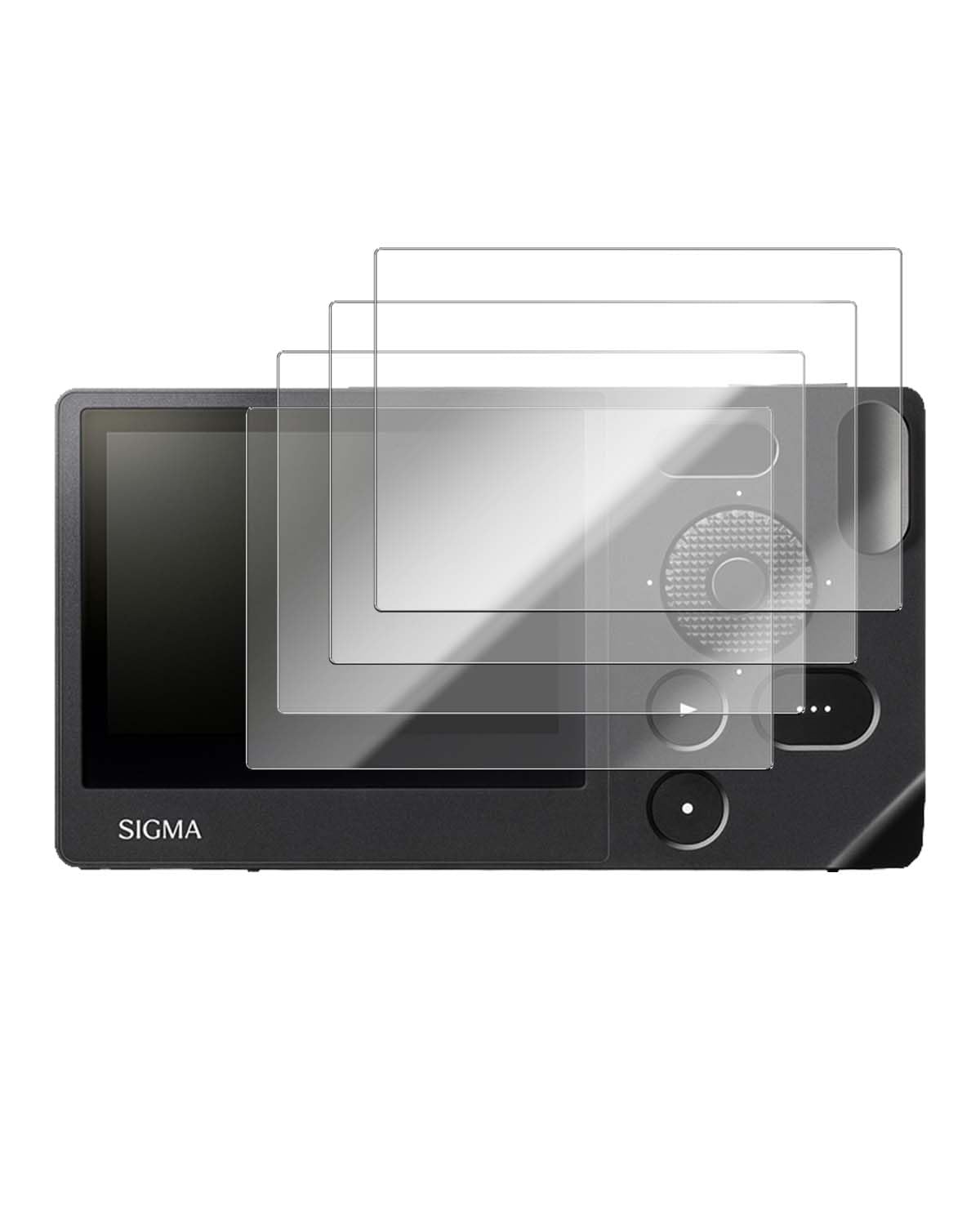 YAJOJO 4-Pack Screen Protector for SIGMA BF- 9H Hardness Tempered Glass for SIGMA BF Digital Camera, Anti-Scratch, Bubble Free, HD Clarity