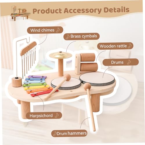 De Percusión, Sports baterias niños instrumentos musicales Marca NGLONGLONG (3)