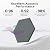 Self-Adhesive Acoustic Panels [390 lbs/yd³ Ultra-High Density], 2nd Generation Sound Absorbing Panel, Professional Level Sound Panel, Polyester Soundproof Foam [Large Hexagon, Orange & Moon Grey]