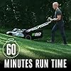 EGO POWER+ Electric Lawn Mower, Self-Propelled Cordless with Touch Drive, Includes 56V 6.0Ah Battery, 4.0Ah Battery and Rapid Charger - LM2123SP-2