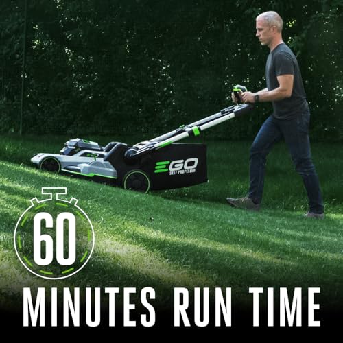 EGO POWER+ Electric Lawn Mower, Self-Propelled Cordless with Touch Drive, Includes 56V 6.0Ah Battery, 4.0Ah Battery and Rapid Charger - LM2123SP-2 - Image 5