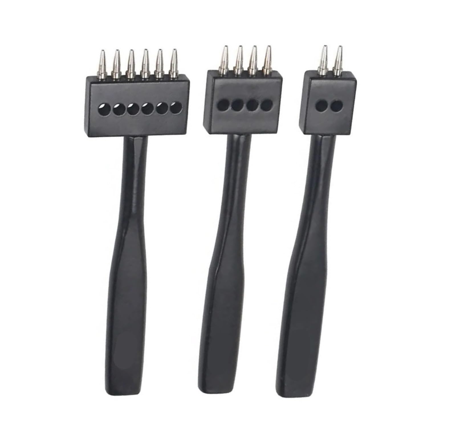 zestaw dziurkaczy, Dziurkacz do skóry DIY, dłuto szycia, otwór okrągły 4-6 mm(6MM-1set)