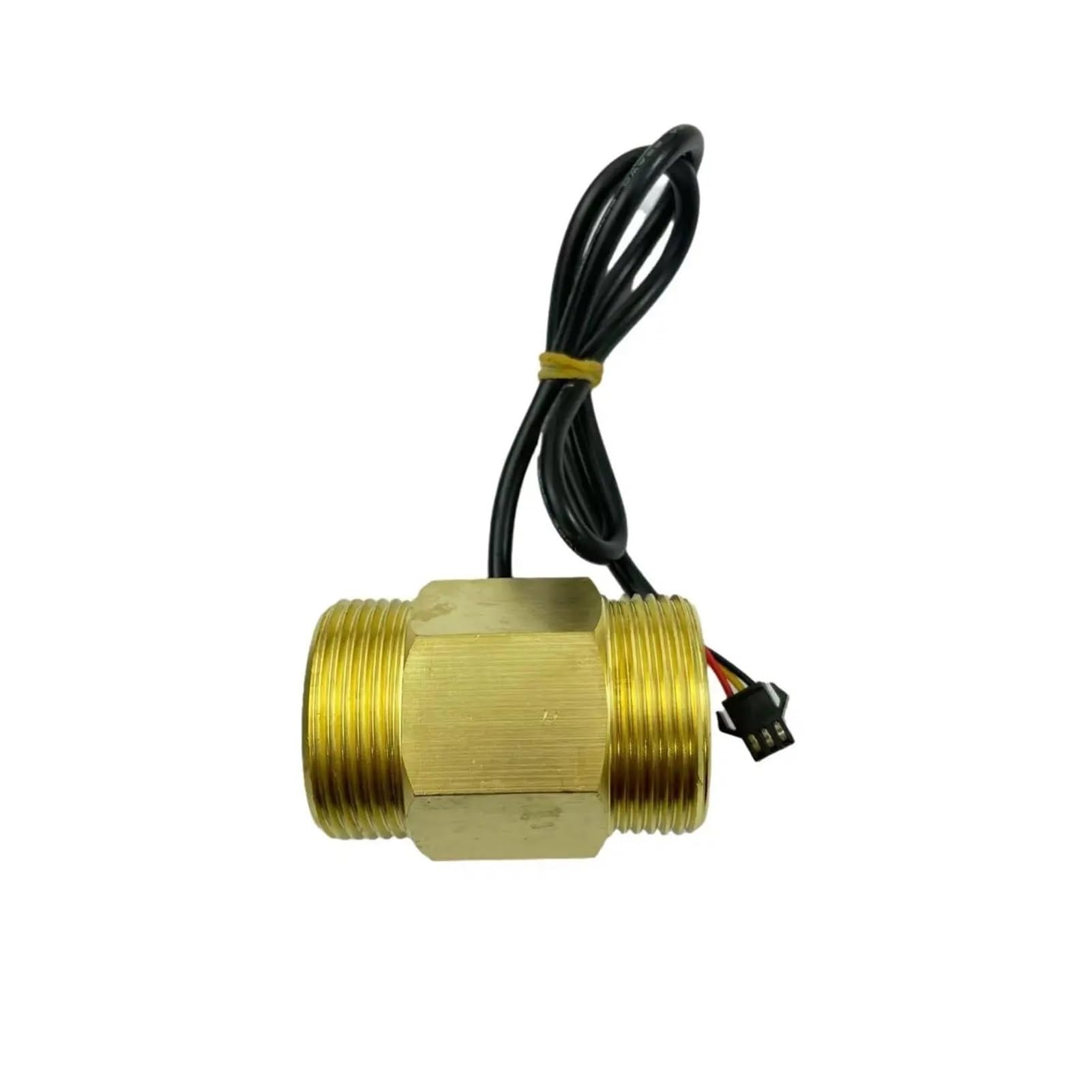 DN32-T 3-120L/min Sensor de flujo efecto Hall agua BSP G1 1/4 "extremo roscado DN32 conexión 3% medidor error Easy to install and operate(2PCS)