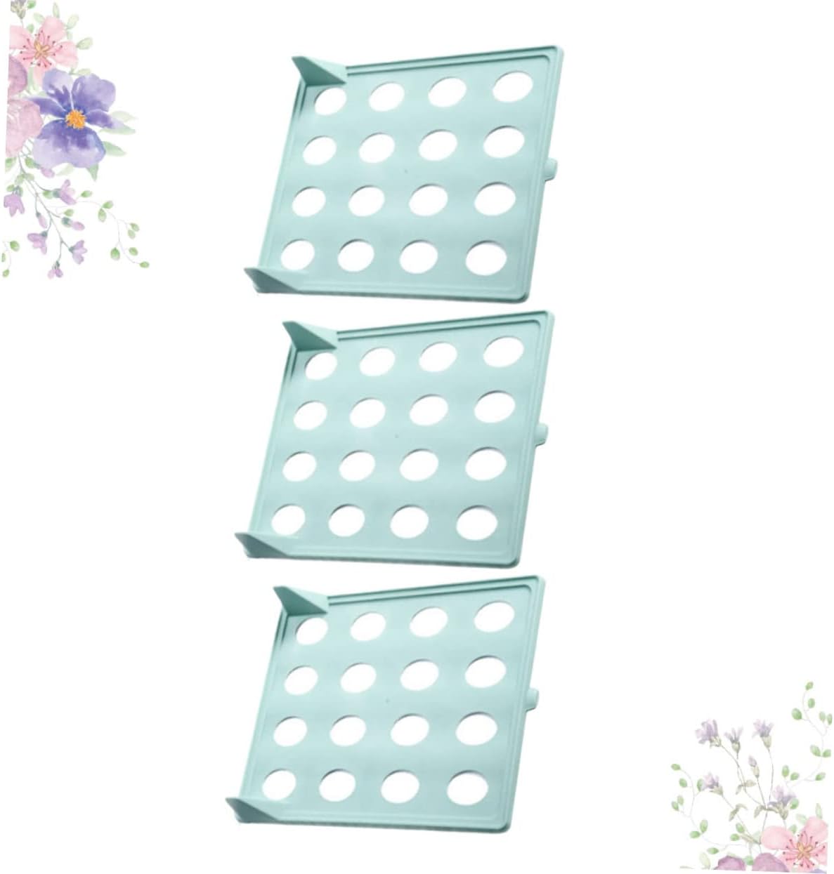 OUNONA 3pcs Garment Folding Board Plastic T Shirt Pants Organizer for Efficient Clothes Wrinkle Design Space Saving for