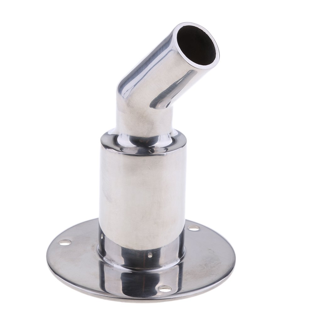 Skkwjege Silver Boat Marine Stainless Steel 90 Degree Thru Hull Plumbing Fitting Hardware