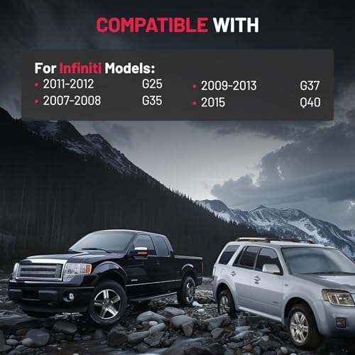 Image of SYERAL Rear Left Driver Side Door Latch Lock Actuator Compatible with Infiniti G25 2011-2012, G35 2007-2008, G37 2009-2013, Q40 2015 Replaces 82501JK00A, 82501JK000
