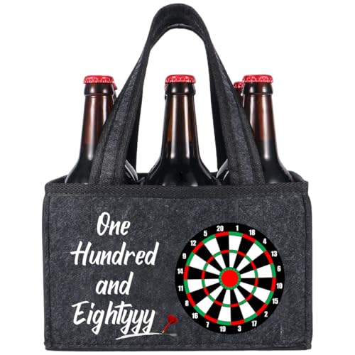 trabag Dart Gifts for Men Darts Accessories Dart Fans Birthday Gift Personalised Mens Handbag Beer Presents