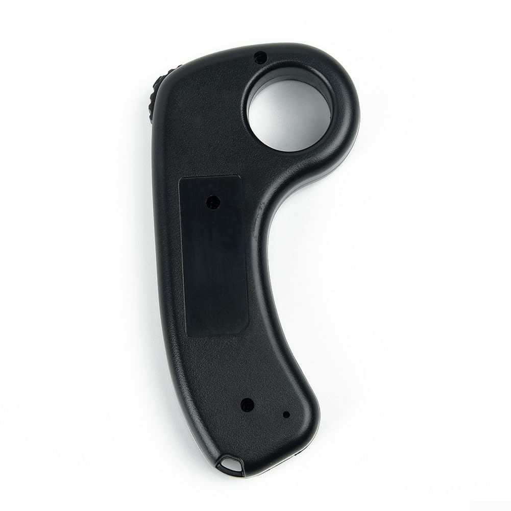 Telecomando elettrico per skateboard a quattro ruote, con indicatore di potenza, design curvo, presa comoda, 4 modalità di velocità, per longboard e sport all'aria aperta
