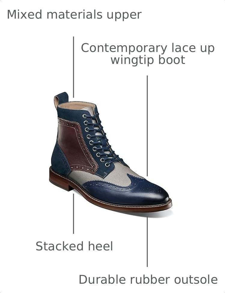 Image of Stacy Adams Finnegan Wingtip Boot