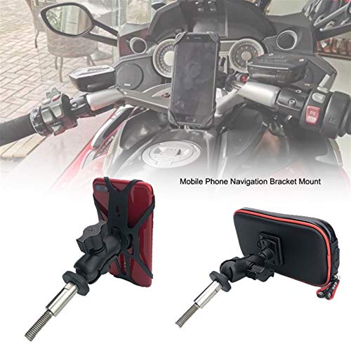 SGGFA Acessórios de motocicleta GPS moldura de navegação suporte de celular para BMW R1200 RT /R1200