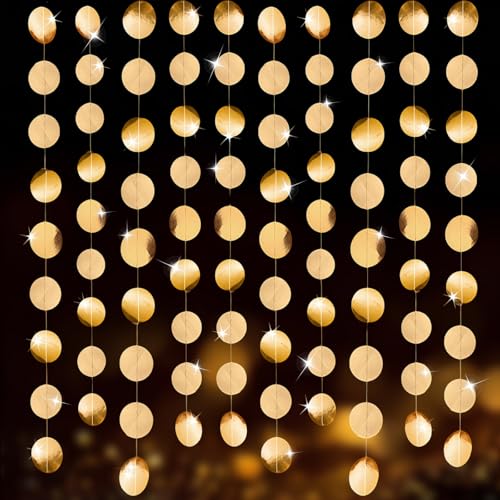 8 Piezas Guirnalda Papel Redonda Guirnalda Papel para CumpleañOs