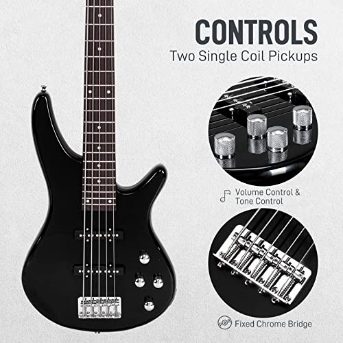Ktaxon 5 String Electric Bass Guitar thumb #2