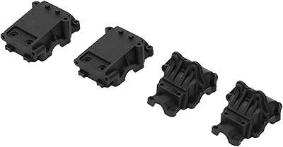 Qinlorgo Rc Car Gearboxs Cover, Black Plastic Rc Car Gearboxs Cover for Wltoys 144001, 144002, 124019, 124018, 124017, 124016, 144010