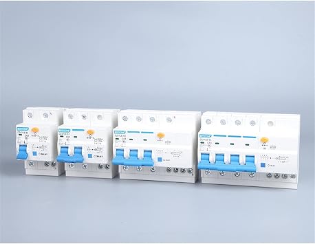 Circuit Breaker Residual Current Operated Circuit Breaker Leakage Protective Circuit Breaker DZ47LE RCBO RCCB MCB RCD 16A 20A 25A 32A 40A 50A63a,4