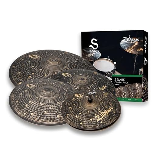 Zildjian S Dark 5-piece Cymbal Pack