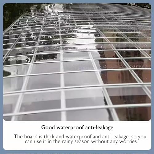 Revêtement de toiture en plastique transparent isolant pour pergolas et balcons - 3