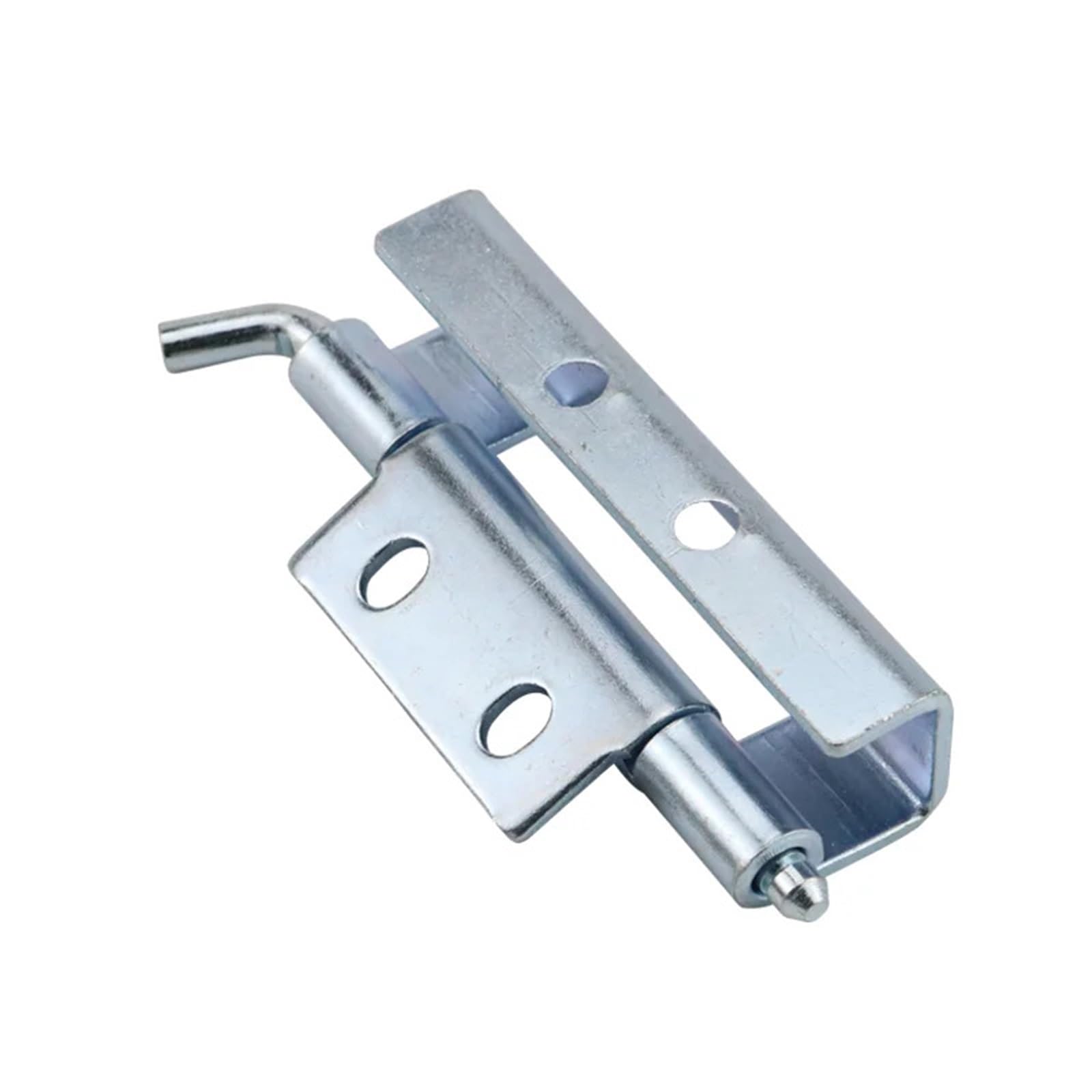 LYEUXHJPX Iron Galvanized Concealed Detachable Welded Hinges for Industrial Machinery Equipment Cabinets Hinge 1Pcs(Iron Height 24mm)