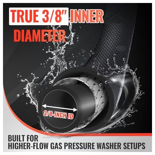 YAMATIC 50FT 4000 PSI Pressure Washer Hose