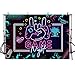 AIBIIN 7x5ft Game Night Theme Backdrop Game Night Birthday Party Background Banner Neon Backdrop with Game Controller Cake Table Decor Photobooth Supplies