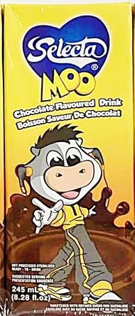 Chocolate Flavored Drink, 245ml (8.28 fl oz), Pack of 12