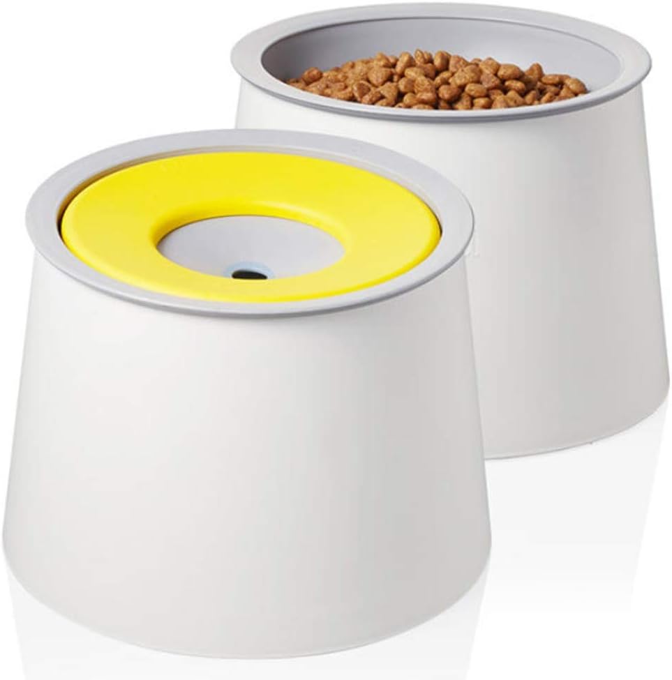 PP Pet SplashProof and NonWet Beard Mouth Water Bowl Water Basin, Pet Waterer