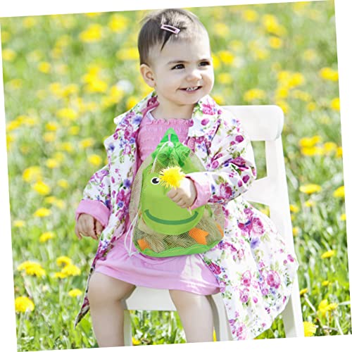 UPKOCH 2 Unidades saco de armazenamento de malha bolsa de viagem praia macramé mochila para meninas