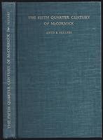 The Fifth Quarter Century of McCormick: The Story of the Years 1929-1954 at McCormick Theological Seminary B0007FRJZ2 Book Cover