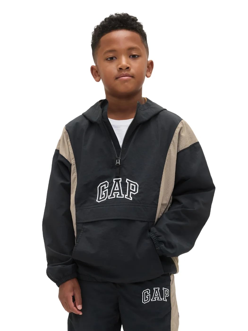 Boys' Nylon Anorak Jacket