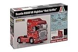 Maßstab 1:24 Italeri 510003882 - 1:24 Truck, Scania R560 V8 Highline Red Griffin