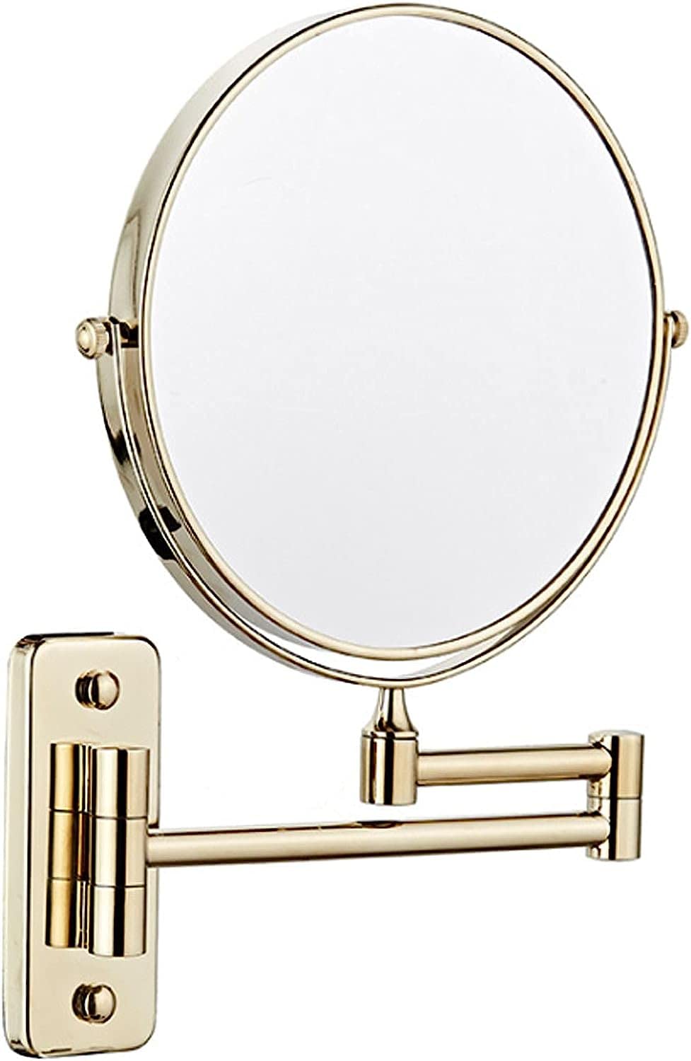 Miroir de Maquillage Mural 10X pour Éviter les Erreurs de Traçage de l'Eyeliner