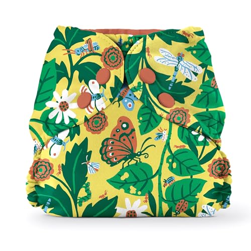 Esembly Cloth Diaper Cover - Reusable Swim Diaper, Waterproof, Breathable - Adjustable Outer Layer Over Absorbent Inner for Blowout Protection - In...