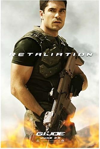 G.I. Joe: Retaliation D.J. Cotrona as Flint Looking Sexy and Muscled 8 x 10 Inch Photo