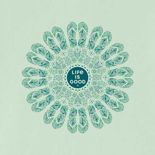 Life is Good Women's Crusher Tee Flip Flop Mandala2