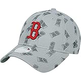 New Era Women's Boston Red Sox 9TWENTY 2018 World Series Champions Trophy Strapback Hat, Grey...