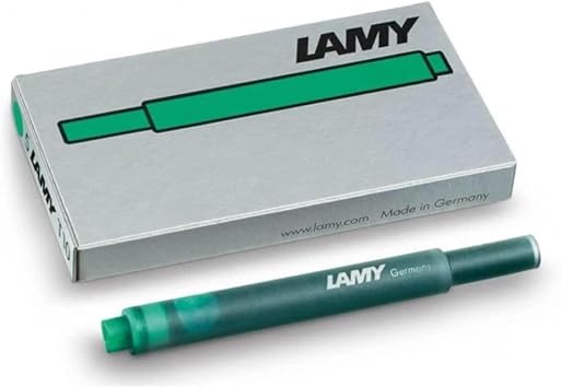 Lamy T10y Dolma Kalem Kartu u, 5li Set, Ye il
