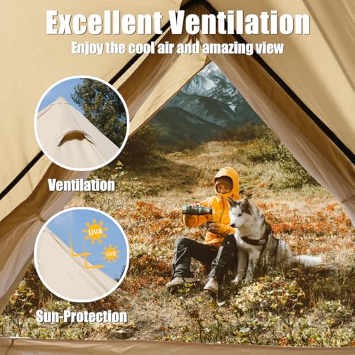 ShinHye Canvas Bell Tent 3M