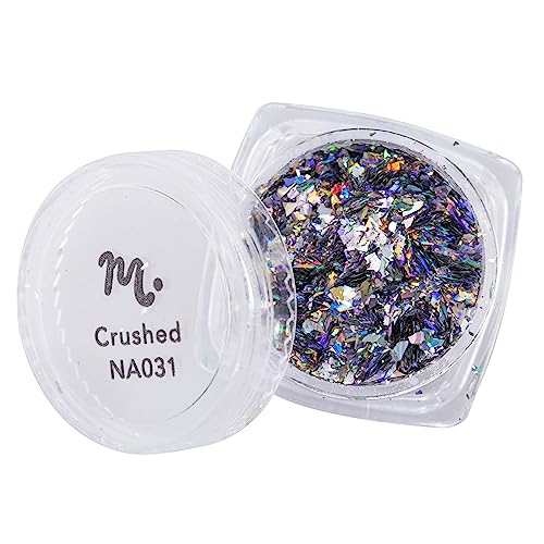 Maniology Nail Art Glitters and Flakies (Crushed Holographic Shard Glitter)