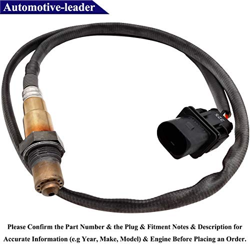 Automotive-leader 17025 LSU 4.9 5-Wire WideBand JSB-7025 Oxygen Sensor for 2011-2015 Ford Toyota Honda Chevy PLX AEM 30-4110 0258017025 X Series AFR Inline Controller UEGO Air Fuel Ratio 02 Gauge - Thumbnail 2